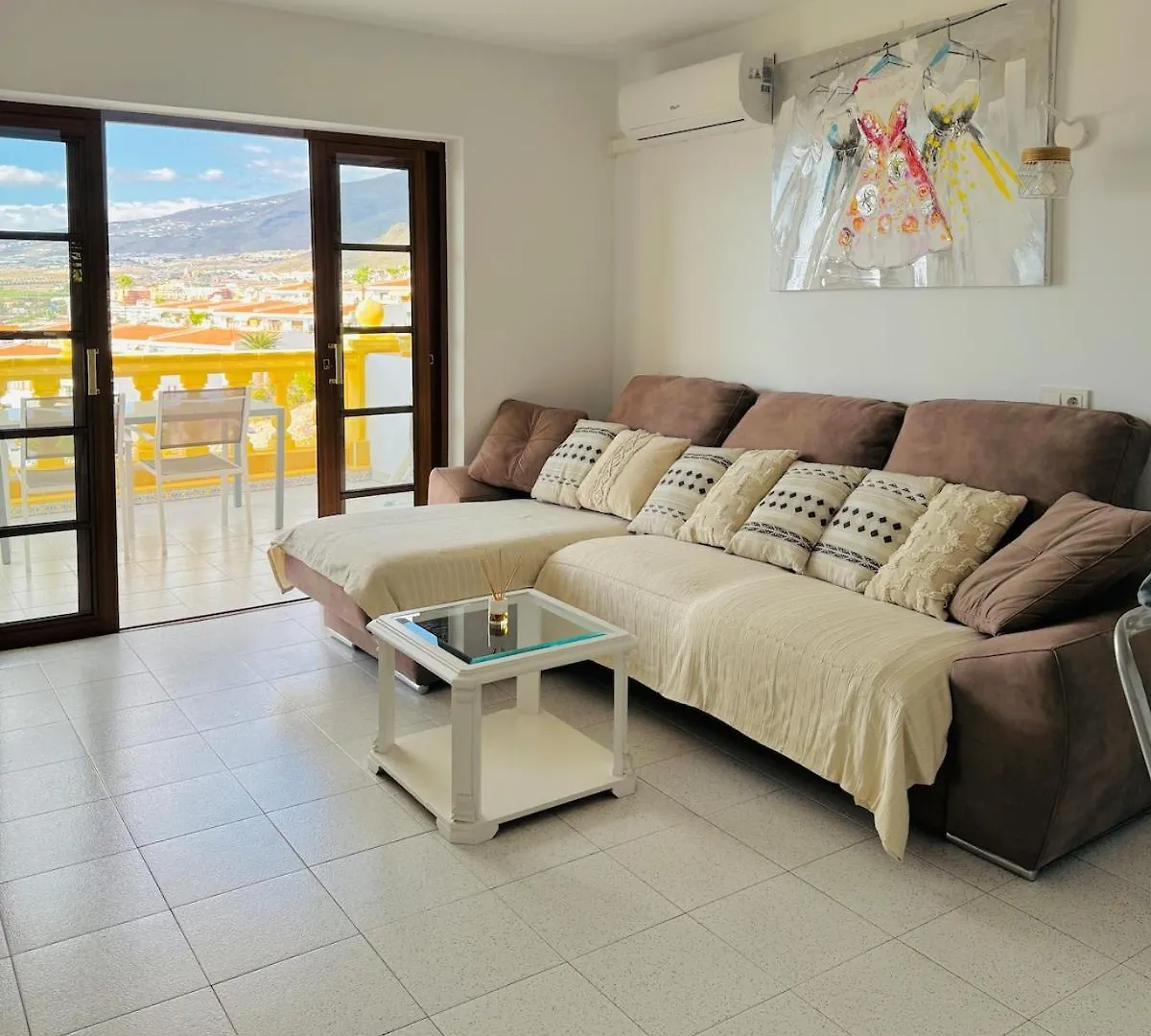 Tenerife Lovely Apartment With Ocean Mountain View Costa Adeje